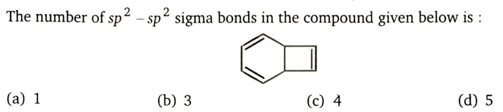 The number of sp2−sp2 sigma bonds in the compound given below is? MS Chauhan GOC video solutions by Sunny Garg Doctor Logics